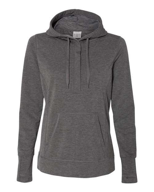 Women's Omega Stretch Snap-Placket Hooded Sweatshirt