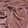 Silk Rayon Velvet Fabric - 80 Percent Rayon 20 Percent Silk, Velvet, 45" Width, 180 GSM (1 Yard)