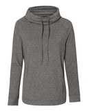 Sudadera con cuello alto de forro polar HeatLast con imitación cachemira para mujer