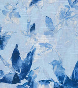 Waverly Soft Focus Cotton Fabric - Sky Blue Floral, 54" Width (1 Yard)