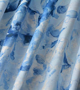 Waverly Soft Focus Cotton Fabric - Sky Blue Floral, 54" Width (1 Yard)