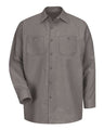 Red Kap Men's Tall Industrial Long Sleeve Work Shirt