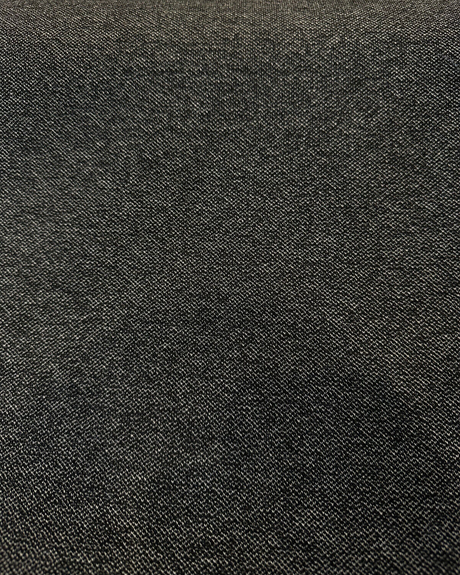 Sunbrella Marine Tuck Sable Black Acrylic Fabric - Black, Tuck Pattern, 65" Width (1 Yard)