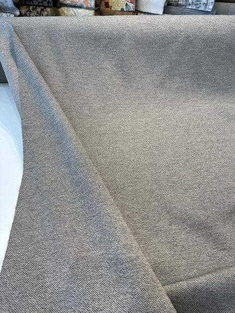 Sunbrella Marine Tuck Acrylic Fabric - Truffle Gray, Outdoor Upholstery, 65" Width (1 Yard)