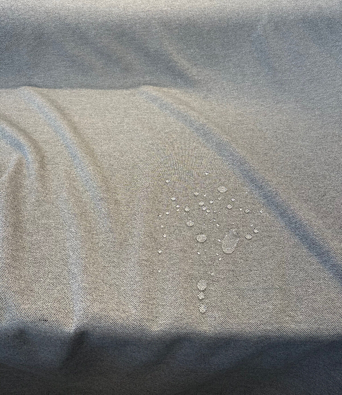 Sunbrella Marine Tuck Acrylic Fabric - Truffle Gray, Outdoor Upholstery, 65" Width (1 Yard)