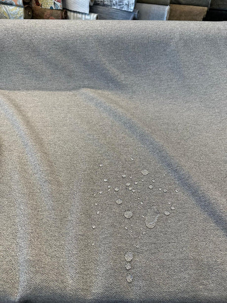 Sunbrella Marine Tuck Acrylic Fabric - Truffle Gray, Outdoor Upholstery, 65" Width (1 Yard)