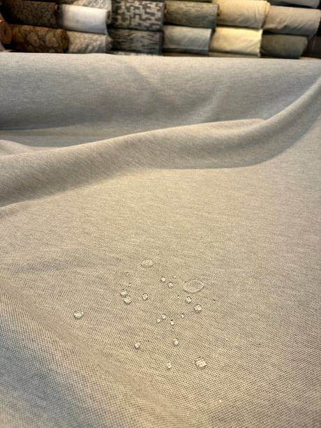 Sunbrella Marine Tuck Gray Dust Acrylic Fabric - Gray Dust, 65" Width (1 Yard)
