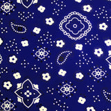 Poly Cotton Bandana Print Fabric