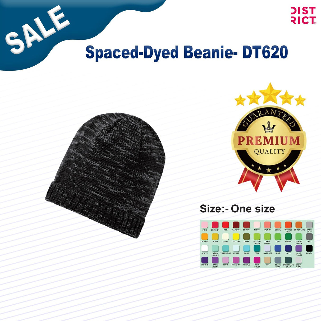 District® Spaced Dyed Beanie