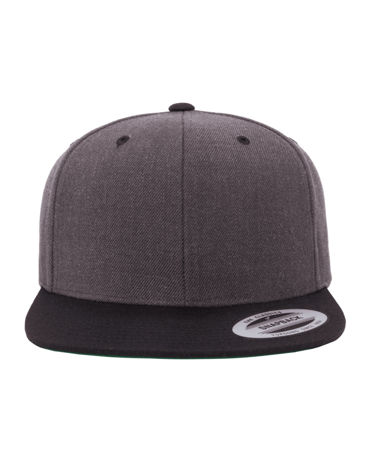 YP Classics® Flat Visor Classic Two-Tone Snapback Cap