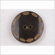 Black Horn Coat Button - 80L/50.8mm
