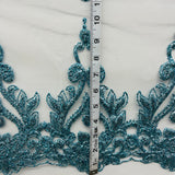 Glitter Mesh Fabric Lace USA GD-219 55" Wide