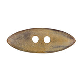 Black/Natural Horn Toggle - 90L/57mm