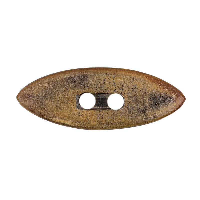 Black/Natural Horn Toggle - 90L/57mm