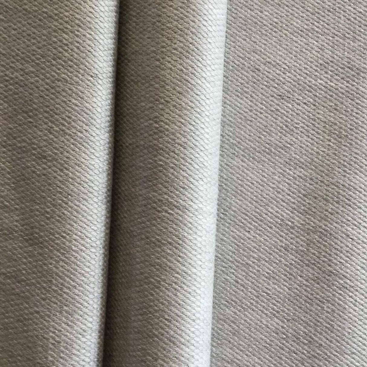 Sunbrella Acrylic Fabric - Outdoor Pique Gravel Gray, 54" Width (1 Yard)