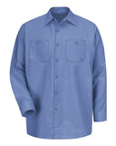 Red Kap Men's Tall Industrial Long Sleeve Work Shirt