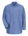 Red Kap Men's Tall Industrial Long Sleeve Work Shirt