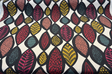 Amanda Jewel Leaves Linen Cotton Linen Fabric - Multicolor Leaf Pattern, 54" Width (1 Yard)