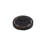 Black Horn Button - 32L/20mm