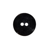Black Horn Button - 32L/20mm