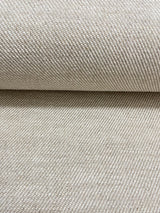 Pure Linen Twill Fabric Mixed Natural