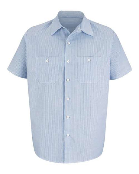 Red Kap Men's Industrial Stripe Work Shirt