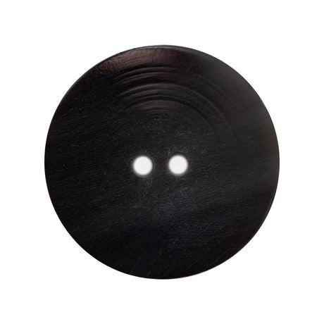 Black Horn Coat Button - 45L/29mm