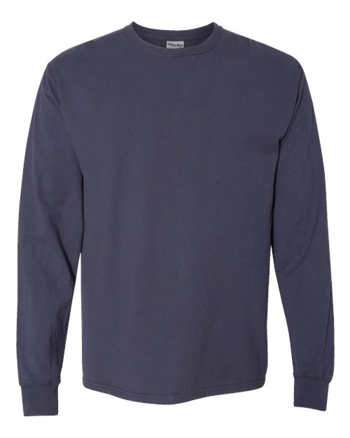 Garment-Dyed Long Sleeve T-Shirt