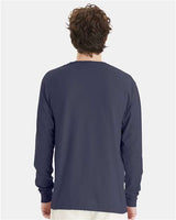 Garment-Dyed Long Sleeve T-Shirt