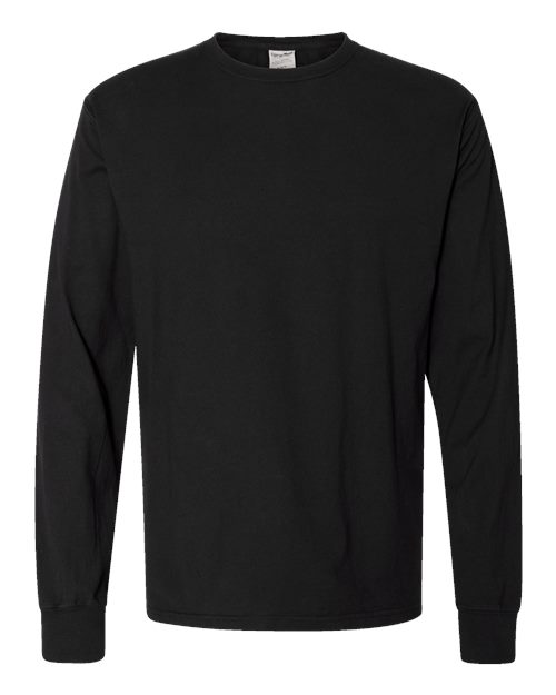 Garment-Dyed Long Sleeve T-Shirt