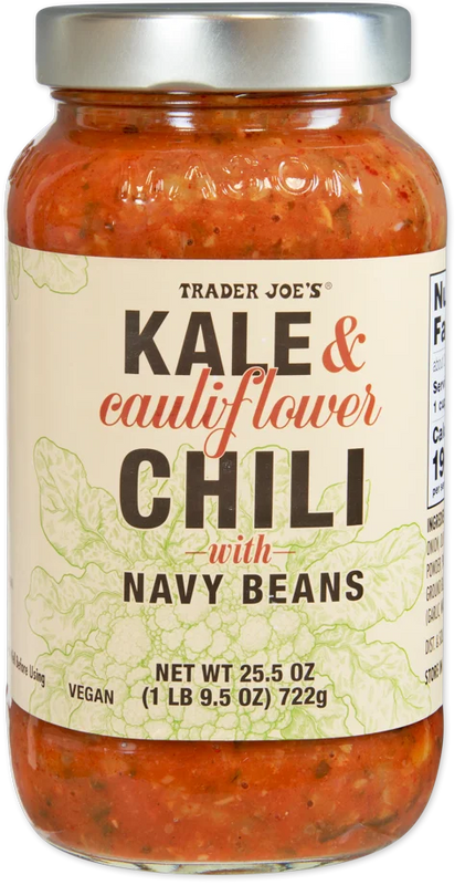 Kale & Cauliflower Chili 24 Oz Vegan Hearty Vegetable Soup