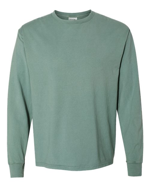 Garment-Dyed Long Sleeve T-Shirt