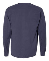 Garment-Dyed Long Sleeve T-Shirt With a Pocket