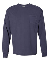ComfortWash by Hanes Unisex Garment-Dyed Long Sleeve T-Shirt With Pocket