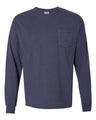 ComfortWash by Hanes Unisex Garment-Dyed Long Sleeve T-Shirt With Pocket
