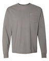ComfortWash by Hanes Unisex Garment-Dyed Long Sleeve T-Shirt With Pocket