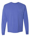 Garment-Dyed Long Sleeve T-Shirt With a Pocket