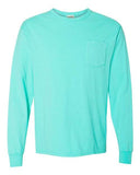 ComfortWash by Hanes Unisex Garment-Dyed Long Sleeve T-Shirt With Pocket