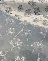 Sunbrella Stem Rainfall Sunbrella Acrylic Fabric - Botanical Floral Print, Rainfall, 54" Width (1 Yard)