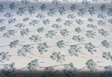 Sunbrella Stem Rainfall Sunbrella Acrylic Fabric - Botanical Floral Print, Rainfall, 54" Width (1 Yard)