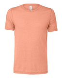 Triblend T-shirt in Black Heather, Gray Triblend, Navy Triblend, White and Maroon for casual everyday use