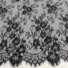 Embroidered Chantilly Lace with Eyelash Scallop