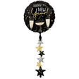 Foil Balloon Bubbly New Year Airwalker