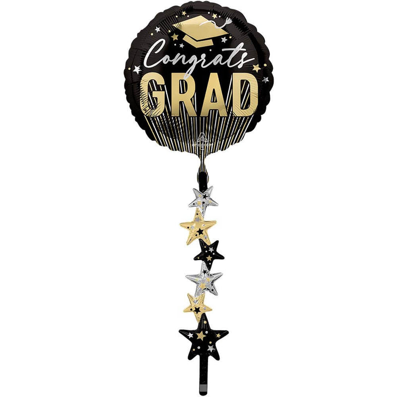 Foil Balloon Congrats Grad Airwalker