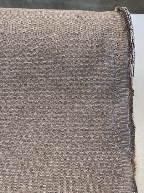 Sunbrella Outdoor Pique Mink Acrylic Fabric - Mink Textured Upholstery, 54" Width (By The Yard)