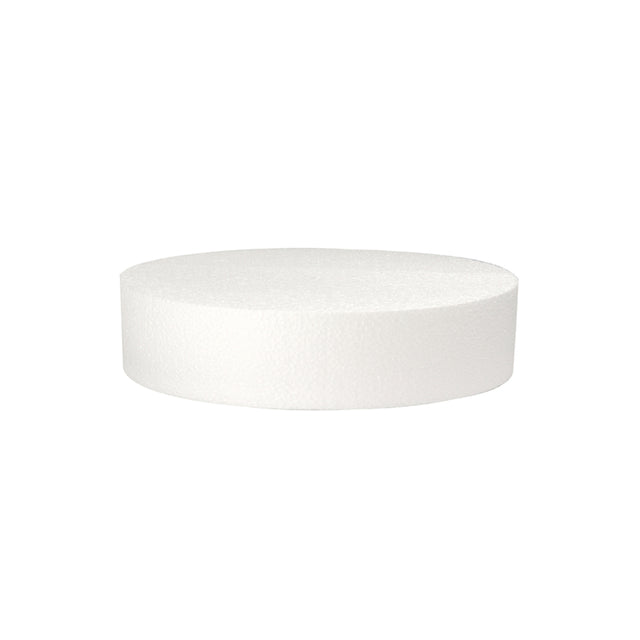 O'Creme Round Polystyrene Cake Dummies, 2" High, 9" x 2"