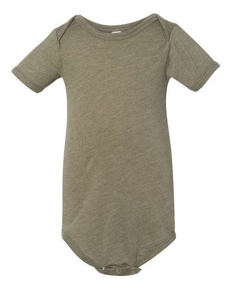 Infant Triblend One Piece by BELLA + CANVAS