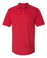 JERZEES Men's 100% Ring-Spun Cotton Piqué Polo