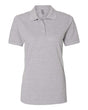 JERZEES Women's 100% Ring-Spun Cotton Piqué Polo