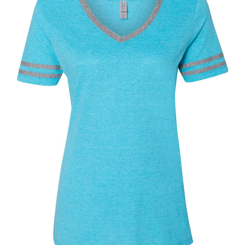 Women's Varsity Triblend V-Neck T-Shirt